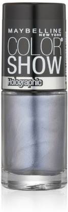 MAYBELLINE NEW YORK Color Show Nail Lacquer, Blue Blaze Lacquer