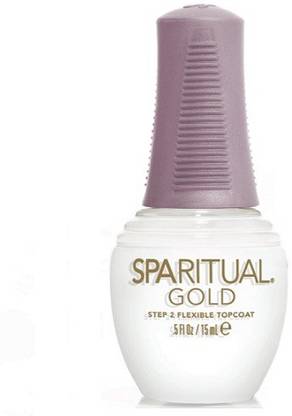 SpaRitual Gold Top Coat Transparent