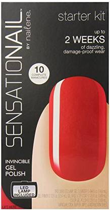 Sensationail Starter Kit Scarlet Red multiple Scarlet