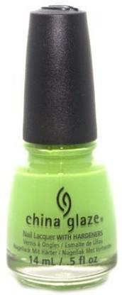 CHINA GLAZE Avant Garden Collection, Grass is Lime Greener Lime