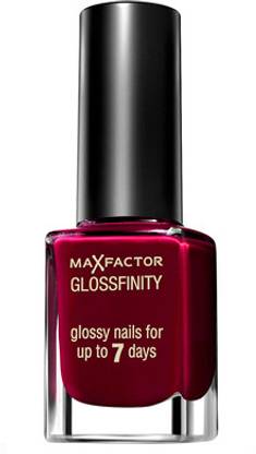 MAX FACTOR Glossfinity Nail Polish Burgundy Crush
