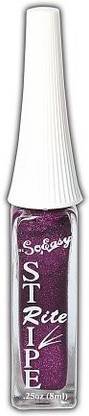 Its So Easy Stripe Rite Glitter Paint Fuchsia Glitter