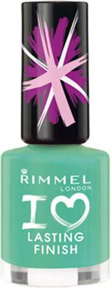 Rimmel London I Love Lasting Finish Nail Polish Misty Jade