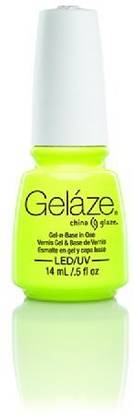 CHINA GLAZE Gelaze Gelnbase Polish, Celtic Sun Sun