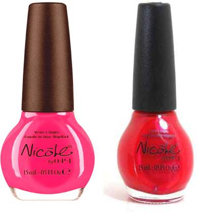 OPI Nicole Pack Of 2 Still into pink ni 409, daisy lazy ni 292