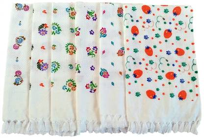 Pristine Hand Towels Hand Towels Multicolor Cloth Napkins