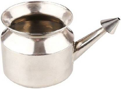 GND Steel Steel Neti Pot