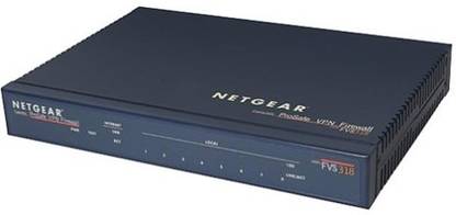 NETGEAR Prosafe VPN Firewall 8 W/8 Port 10/100 Mbps FVS318 8 Ports 10||100 Network Switch