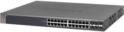 NETGEAR Prosafe 24-Port Stackable Gigabit L3 Managed 24 Ports 10||100||1000 Fully Managed Network Switch