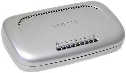 NETGEAR FS608 8 Ports 10/100 Mbps Unmanaged Network Switch