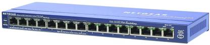 NETGEAR 16 Port POE Switch 16 Ports 10/100 Network Switch