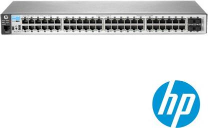 HP 2530-48G, IPv6, 48 10/100/1000 ports, 4 SFP ports 48 Ports 100 Mbps Fully Managed Network Switch