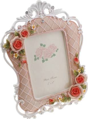 GOLDEN PEACOCK MDF Photo Frame