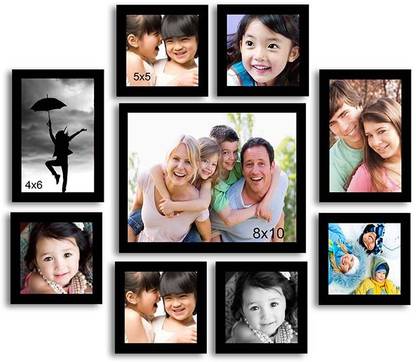 Painting Mantra Wood Table Photo Frame