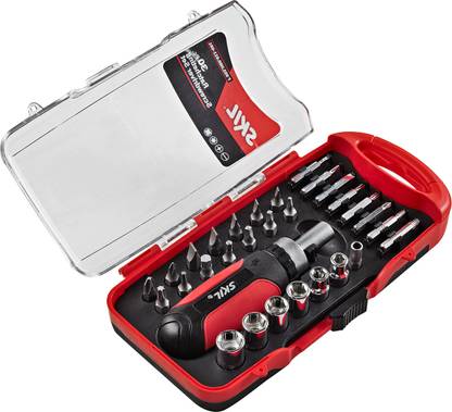 Bosch - Skil 30 Piece Racheting Screwdriver Set (Red and Black)