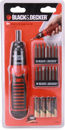 Black decker screwdriver clearance