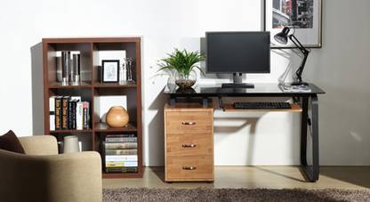 Urban Ladder Eddings Engineered Wood Computer Desk