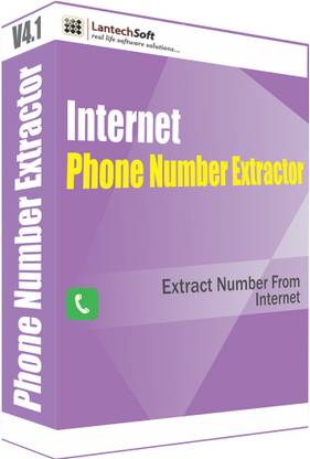 Lantech Soft Internet Phone Number Extractor