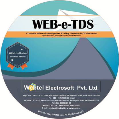 WEBTEL Web-e-TDS Single User