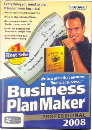 Individual Software Business Plan Maker Professional 8