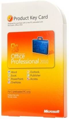 MICROSOFT Professional Product Key Card