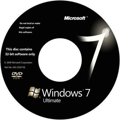 Microsoft Windows 7 Ultimate OEM 32 bit