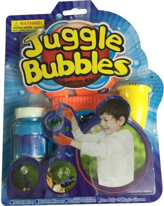 Splen-Da-Did Toys Juggle Bubbles Toy Bubble Maker