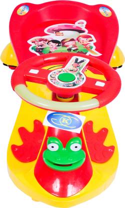 KGC Networks Kids Baba Baby New Magic Toy Rider Car with Musical Features Car Non Battery Operated Ride On