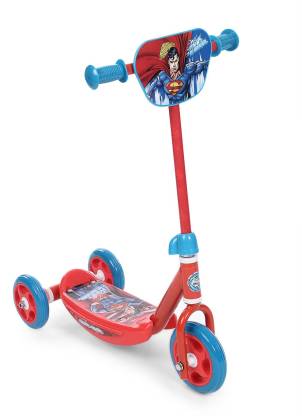 Superman Superman Man of Steel Three Wheel scooter (Blue & Red)