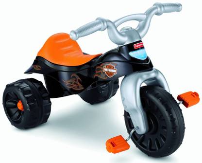 FISHER-PRICE Harley-Davidson Motorcycles Tough Trike Rideons & Wagons Non Battery Operated Ride On