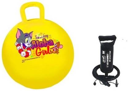 Boing Toy Ball Hopper 18 Inch Tom & Jerry with Air Step Pump - Toy Ball ...