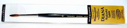 DALER ROWNEY Diana Kolinsky sables Round Brush No 004