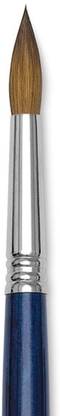 Escoda Escoda Optimo Kolinsky Sable Hair Brush - Round Pointed - Long Handle - Size: 5/0