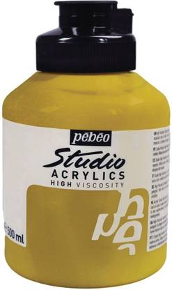 PEBEO Pebeo Studio Acrylic High Viscosity 500 ml Iridescent Gold 352