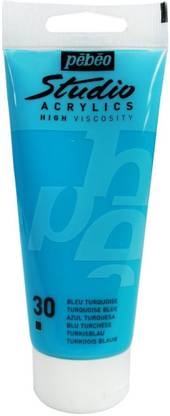 PEBEO Pebeo Studio Acrylic High Viscosity 100 ml Turquoise Blue 30