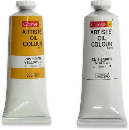 Camel Oil Paint Tubes