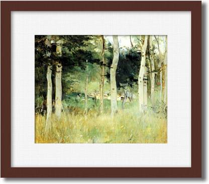 PosterMart Berthe Morisot - 1865 Chaumiere en Normandie Digital Reprint 20 inch x 23 inch Painting