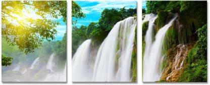 Painting Mantra Cascade Insense Set Canvas 15 inch x 46 inch Painting