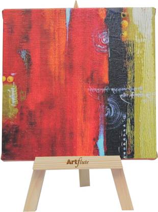 Artflute Desktop Art Canvas 7 inch x 7 inch Painting