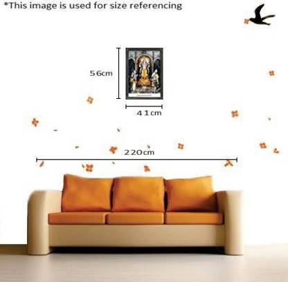 eStudio Satyanarayana Canvas 22.04 inch x 16.5354 inch Painting