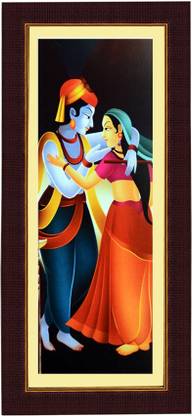 Janki Wall Art Image Canvas 17.72 inch x 8.07 inch Painting