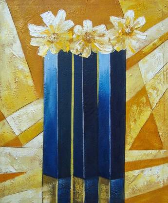 Vitalwalls Abstract Digital Reprint 21.34 inch x 17.7 inch Painting