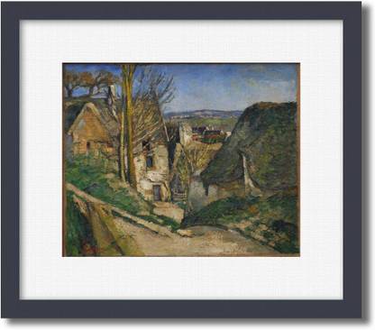 PosterMart Paul Cezanne - The House of Hanged Man Digital Reprint 19 inch x 22 inch Painting