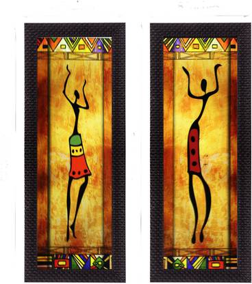 eCraftIndia Canvas 20 inch x 8 inch Painting
