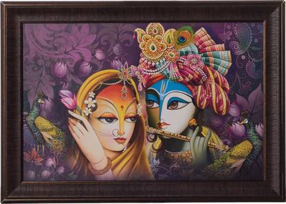 eCraftIndia Canvas 14 inch x 21 inch Painting