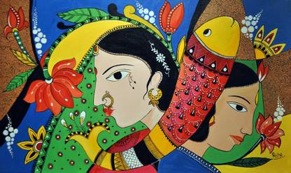 Impart P-124 Acrylic 18 inch x 30 inch Painting