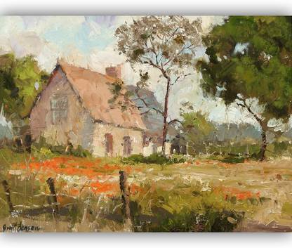 Vitalwalls Canvas 8.7 inch x 12 inch Painting