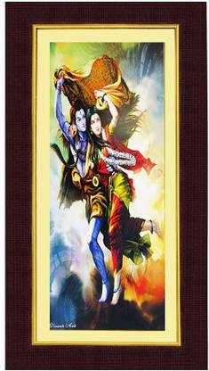 Janki Rajasthani Culture Wall picture Canvas 17.72 inch x 8.07 inch Painting