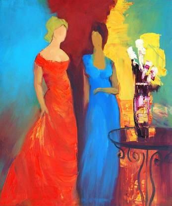 Vitalwalls Abstract Digital Reprint 28.27 inch x 23.6 inch Painting