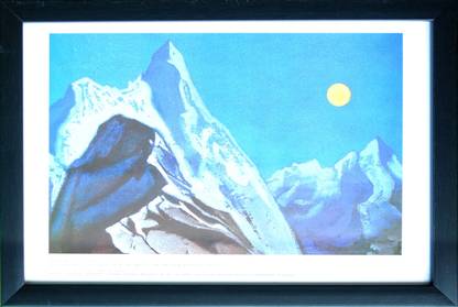 ADITYA Himalayan Land Scape Watercolor 10 inch x 15 inch Painting